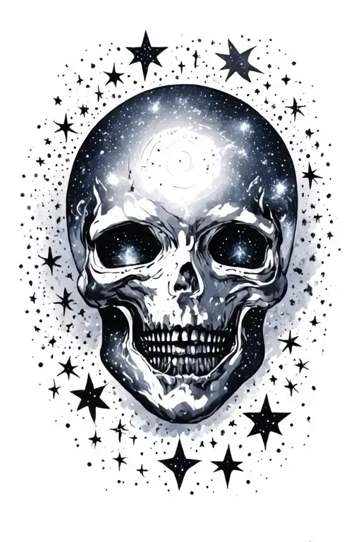 Galaxy Filled With Stars