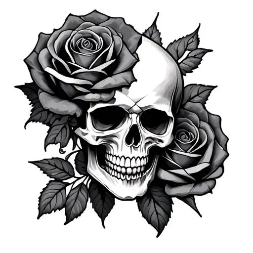 Deftones Skull And Roses Growing