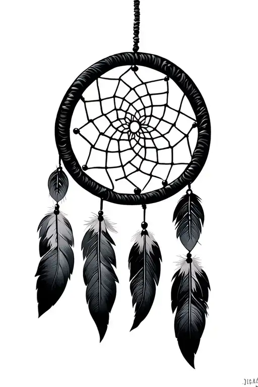 Dreamcatcher Tattoo idea