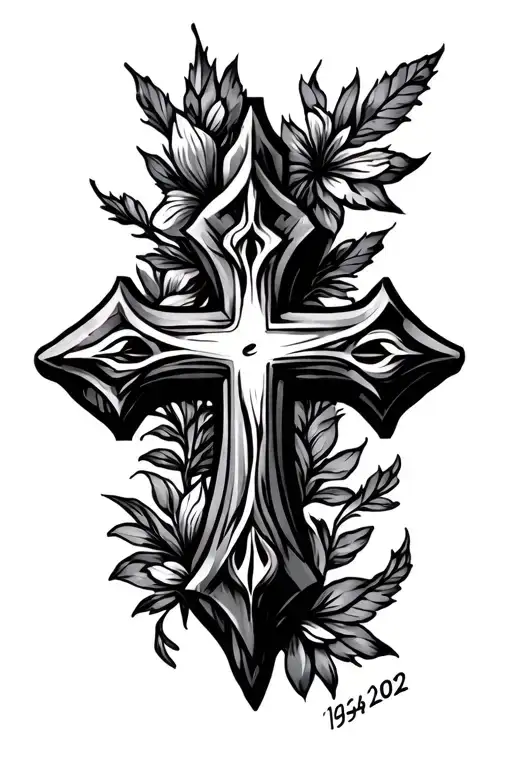 Cross With 1934 - 2022