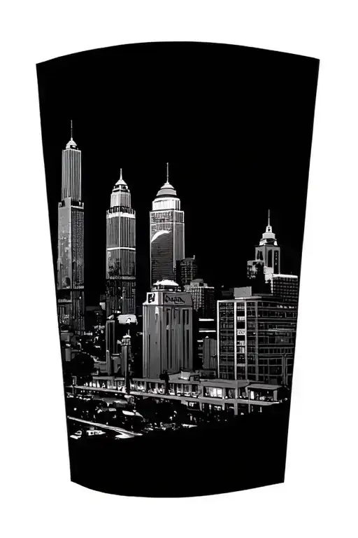 San Antonio Skyline Downtown