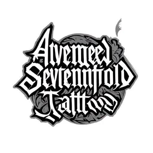 Avenged Sevenfold Lettering