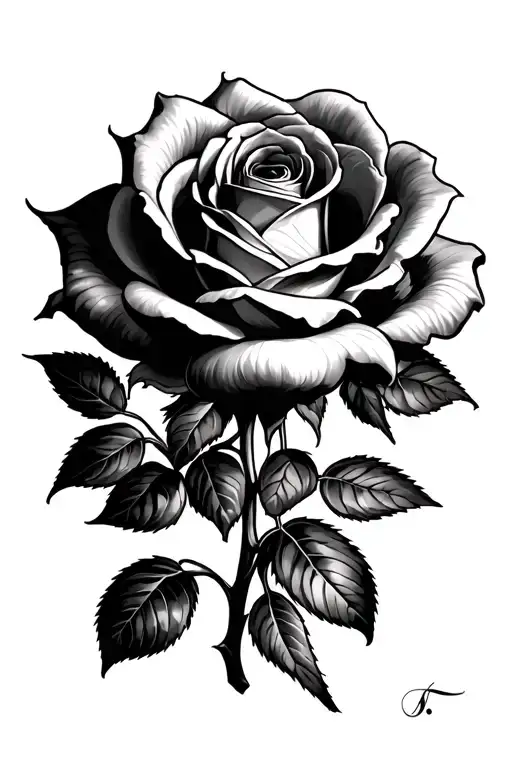 Rose With Dollars Mason's Eye