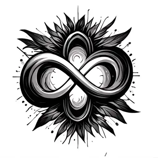 Show Me The Name Deepika Inside The Infinity Symbol For