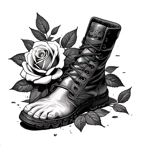 Right Foot In Thevroses Left Foot On A Landmine