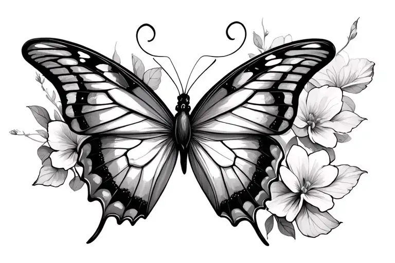 Inifinty And Butterfly