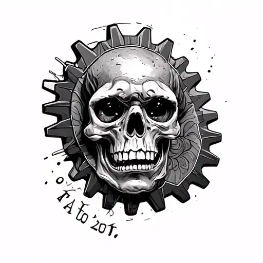 Fineline Microrealism Tattoo Mix Between Ruffy Gear 5 And Sun