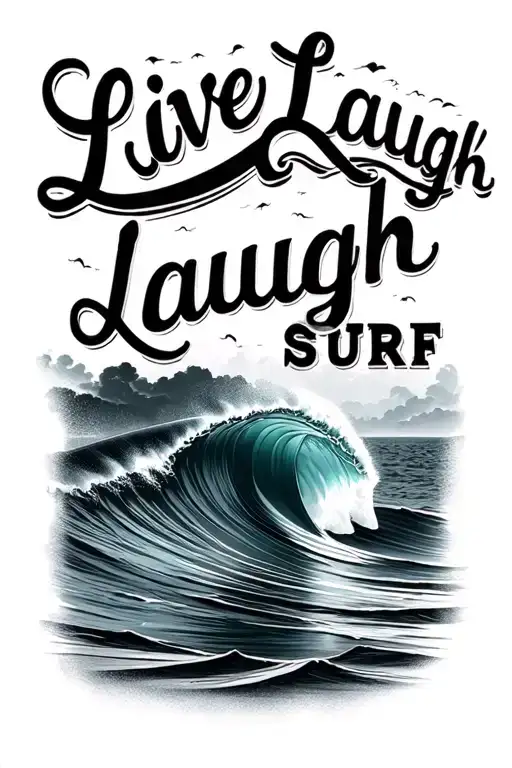 Live Laugh Surf