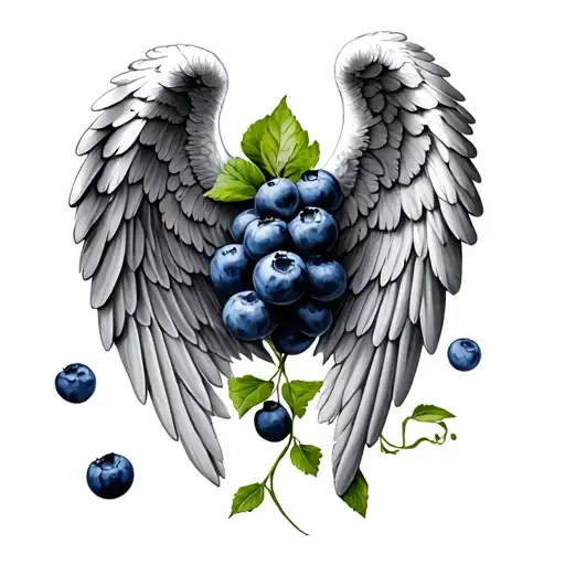Blueberry Angel Wings