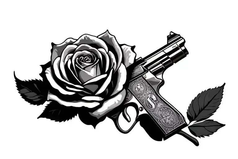 Money Rose Gun Morphing