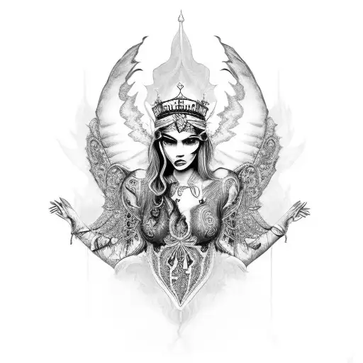 Royal Gypsy Demon Angel Beauty Sexy