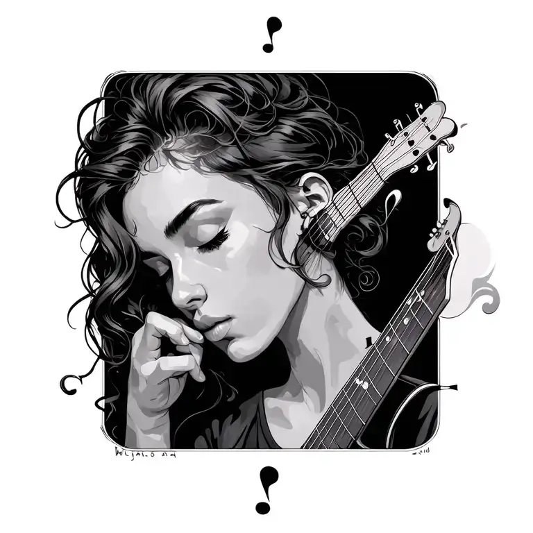 Music Lover With Semicolon