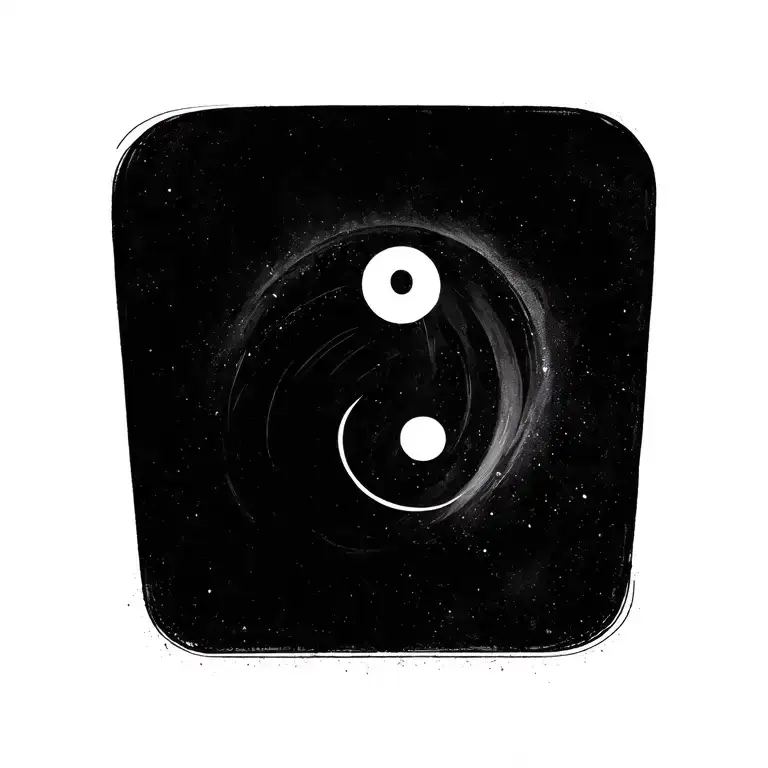 Minimalist Music Lover With Semicolon Inside