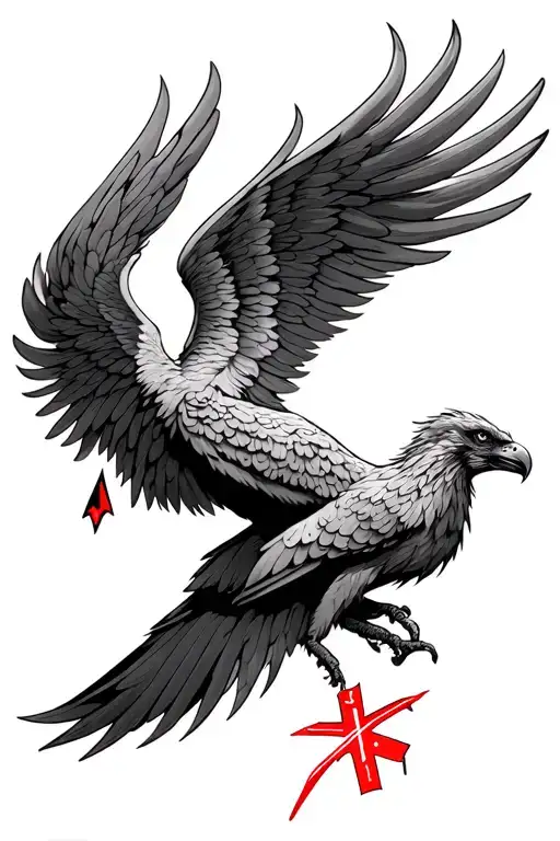 Phoenix Holding A Medical Alert Symbol Integrated