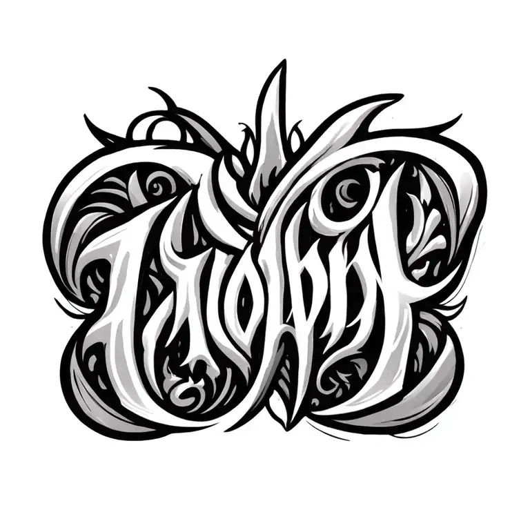 Words And Neo Tribal Style