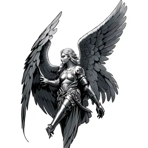 Forearm Armor Clad Angel