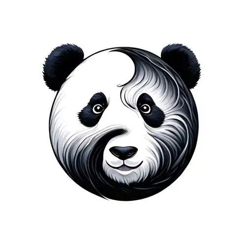 Panda Yin Yang