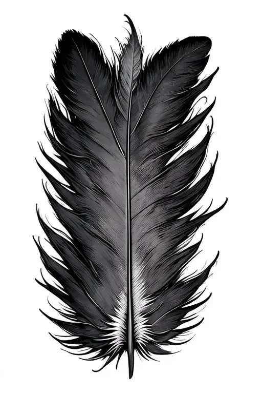 Rough Grouse Feather