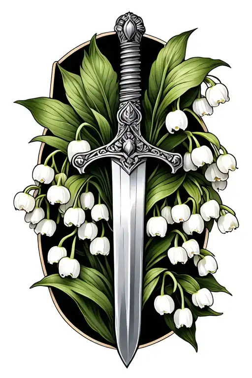 Lily Of The Valley And A Kings Sword