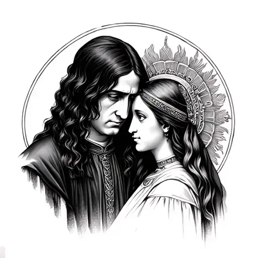 Snape And Mary Magdalene Tattoo idea