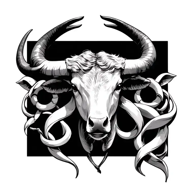 Cancer And Taurus Zodiac Symbol