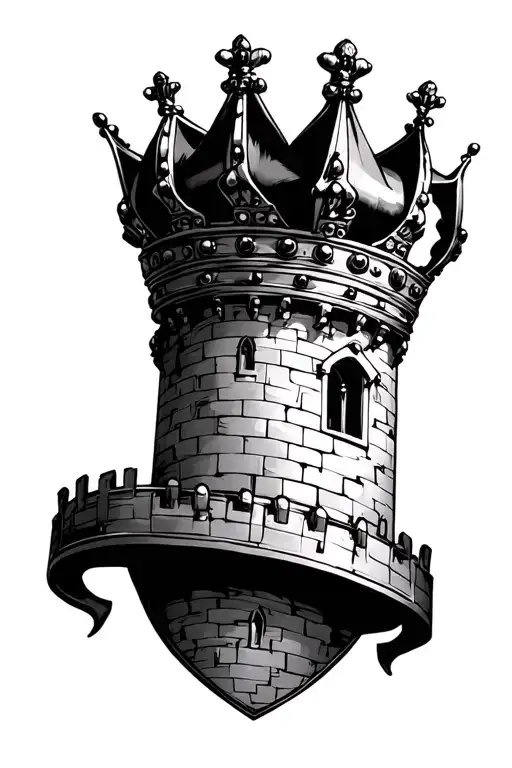 Castle Tower Queens Crown