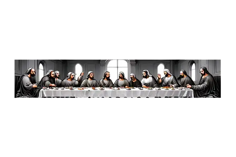 Last Supper As Wrist Band