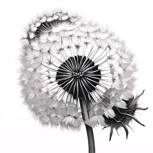 Yellow Dandelion Flower