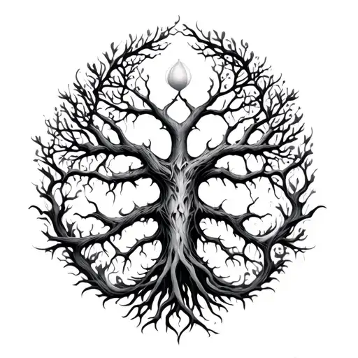 Yggdrasil Tattoo idea