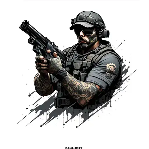 Gaming Sleeve Call Of Duty