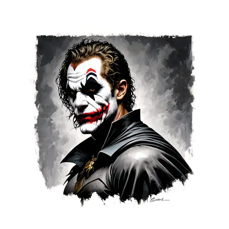 Dark Knight Joker Heath Ledger