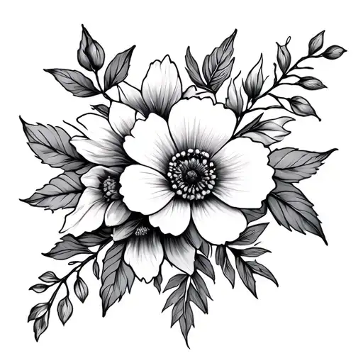 I Want The Birth Flowers Of May And October To Fit On My Inner Arm