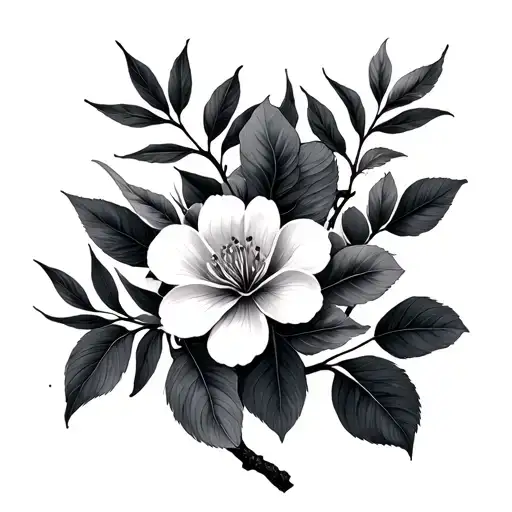 I Want Some Branches With Sacuanjoche Flowers