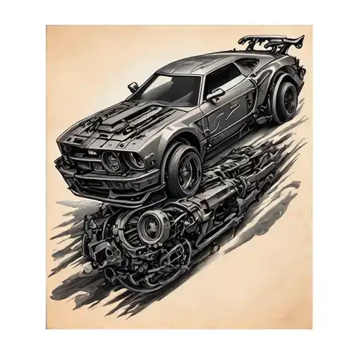 Mechanical Car Inspired Sleeve