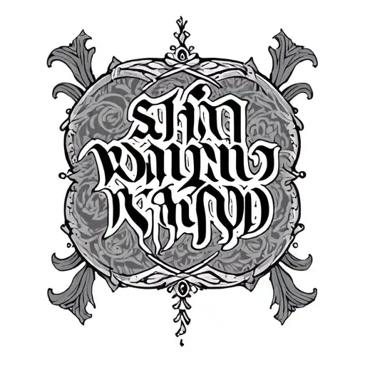 Two Word Ambigram Generator