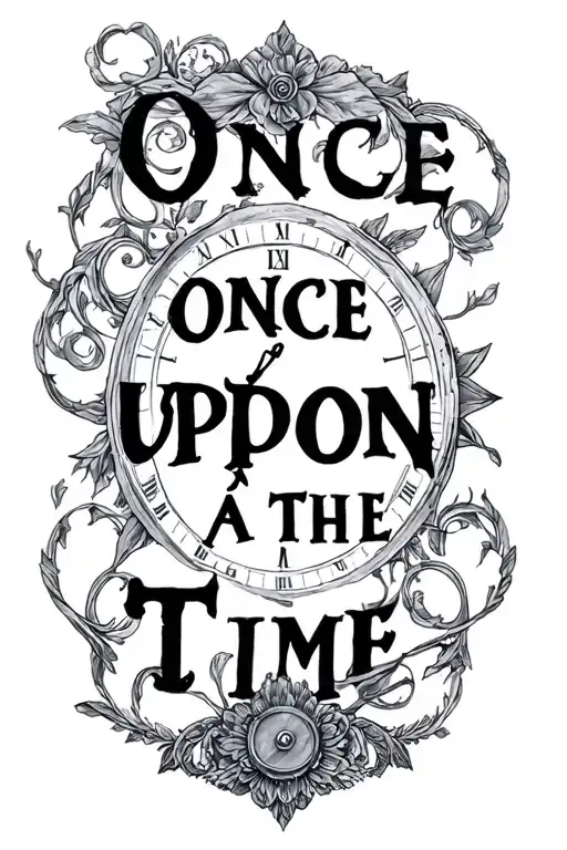 Quote Once Upon A Time Piece