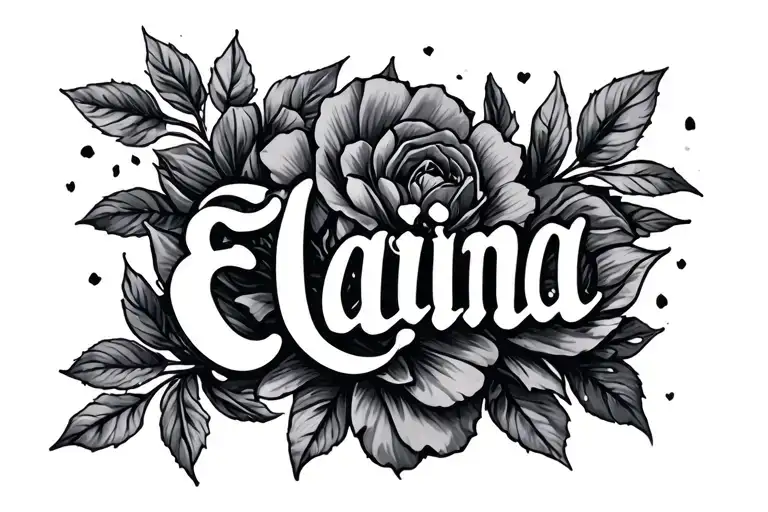Elaina Name Written