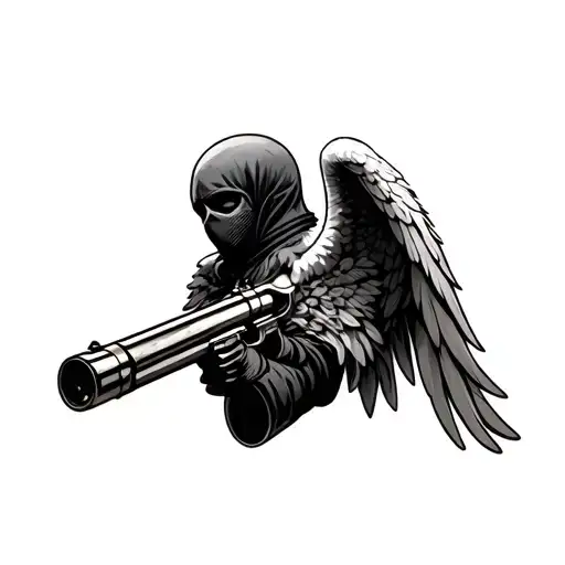 Angel Balclava Gun Barrels