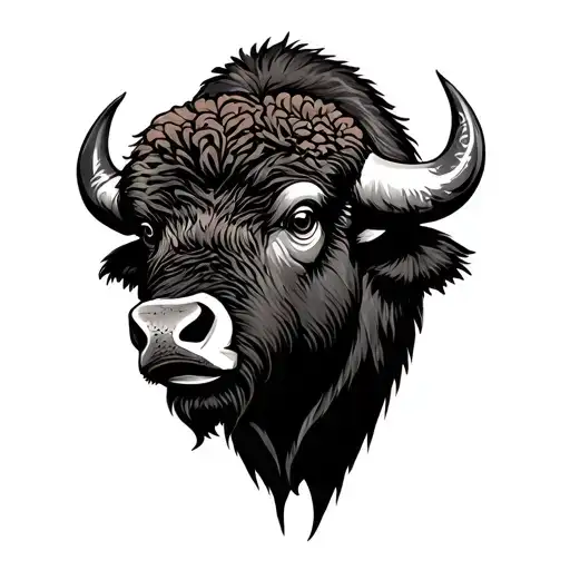 Bison Head
