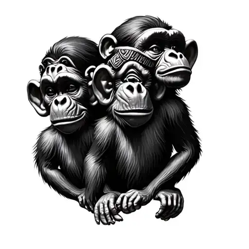 Three Wise Monkeys