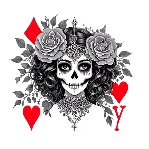 Queen Of Hearts Catrina