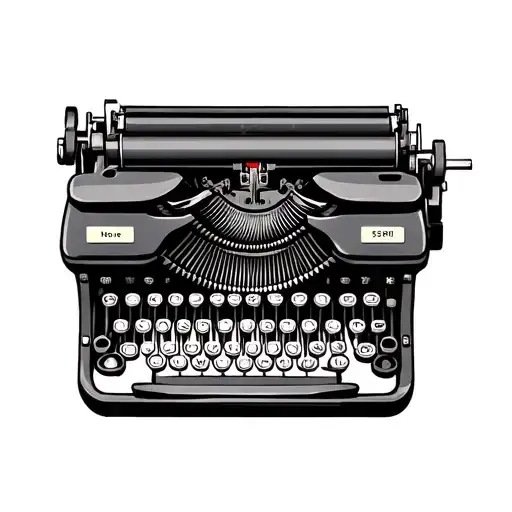 Neo Traditional Typewriter Machine