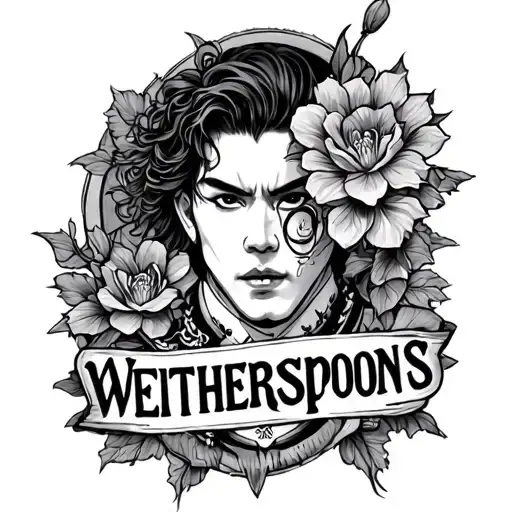 Yakuza Style Tattoo But Wetherspoons Themed