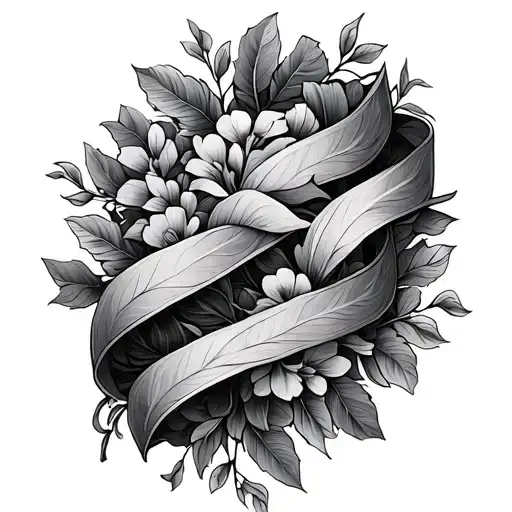 Foliage Thin Vine Wrap Around Arm Sleeve