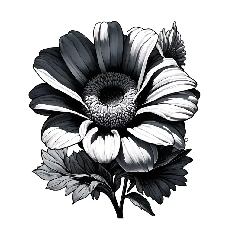 Daisy And Morning Glory