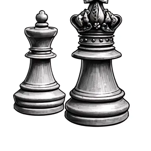 King Chess Piece