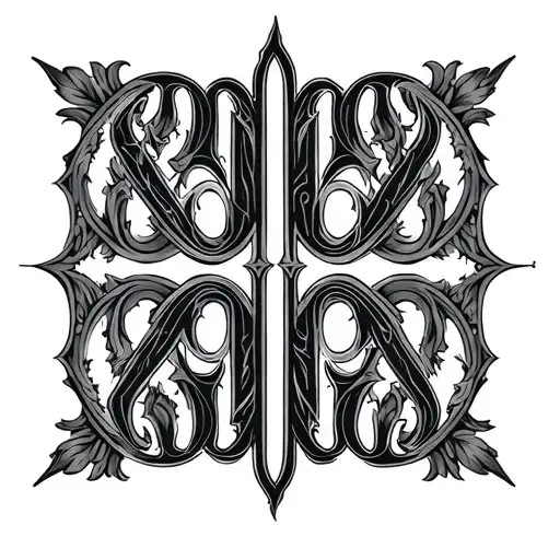 Two Word Ambigram Generator