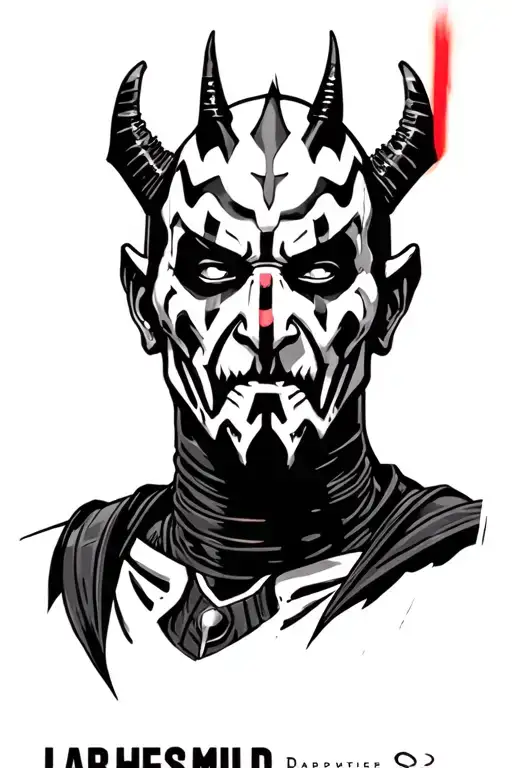 Darth Maul Arm Sleeve Inspired