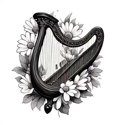 Harp With Only Daisy's