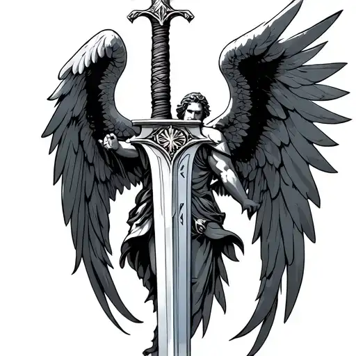 St Michael Archangel Sword